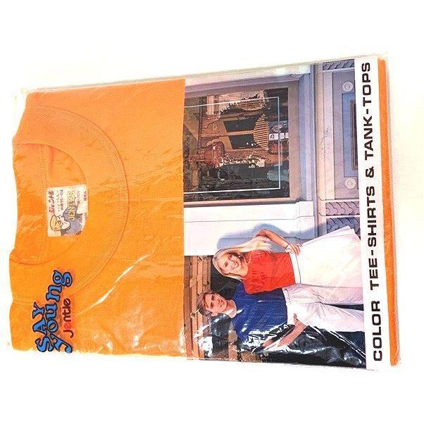 80's 80年代 昭和 デッドストック SAY YOUNG アートコーヒー Tシャツ 久米繊維工業株式会社 ジェントル サイズLL [E1] |  | 04