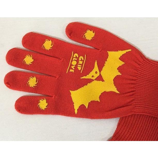 未使用 GRIP GLOVE ファッション グリップグローブ 手袋 こうもり スパイダー柄 レッド 自転車 スポーツ等 [E1] |  | 01