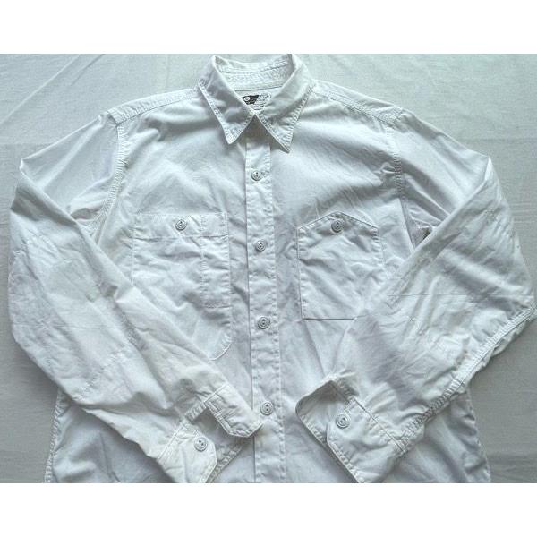 ENGINEERED GARMENTS ホワイトデニム S USA製 美品 Engineered Garments（エンジニアド ガーメンツ） 米国製 MADE IN USA