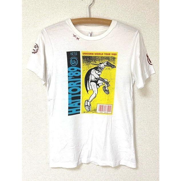 ユニコーン Tシャツ UNICORN 2009 蘇る勤労ツアー 89 服部 復刻 サイズ