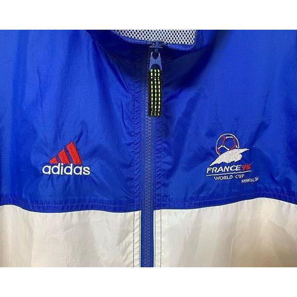 アディダス フランス代表 ジャージ　ワールドカップ adidas（アディダス） 90's 90年代 フランス ワールドカップ ナイロン