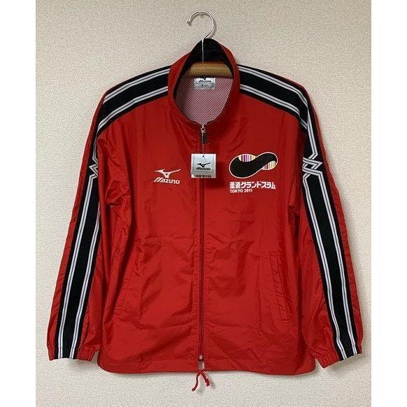 ミズノ mizuno 柔道グランドスラム TOKYO 2011 スタッフジャケット ナイロン 運営 非売品 サイズS [E8] | MIZUNO | 01