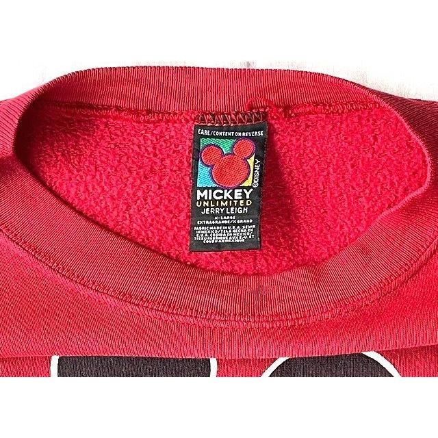 90s USA製 MICKEY UNLIMITED ホラーミッキースウェットXL Disney - 90年代 USA製 Disney ディズニー MICKEY UNLIMITED