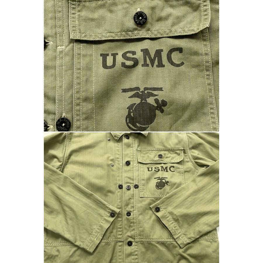THE REAL McCOY'S P-44 UTILITY COATサイズ40 The Real McCoy's P-44 Utility Coat - Sage Green – Standard
