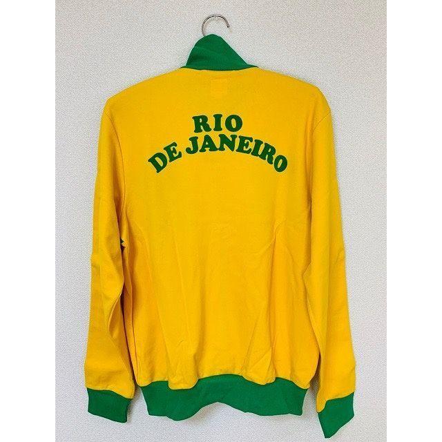 adidas ブラジルジャージ リオデジャネイロ アディダス ワンポイント ブラジル リオデジャネイロ 黄×緑