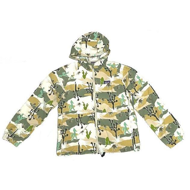 未使用級✨ パタゴニア スキーウェア ジャケット キッズ L カモフラ 迷彩 GS-9（GS-9）（キッズ）ジュニア スキーウェア セット TBチョコ