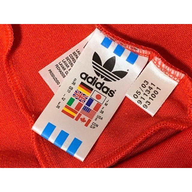 03 ユーロ アディダス オリジナルス Adidas ジャージ レディース ヨーロッパトラックトップ 赤白 サイズ36 F6 F6 0004 Loafers Used Clothing 通販 Yahoo ショッピング