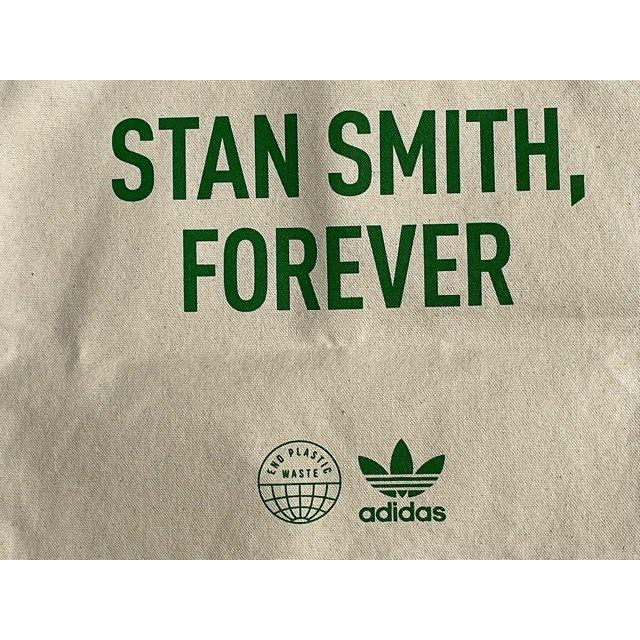 アディダス adidas スタンスミス STAN SMITH , FOREVER トートバッグ エコバッグノベルティ 非売品 [f7-0007]｜highground｜05