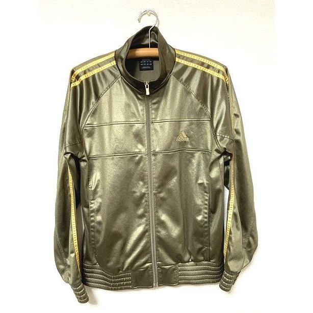 adidas（アディダス） 2008 日本製 レザー調 コーティング ジャージ