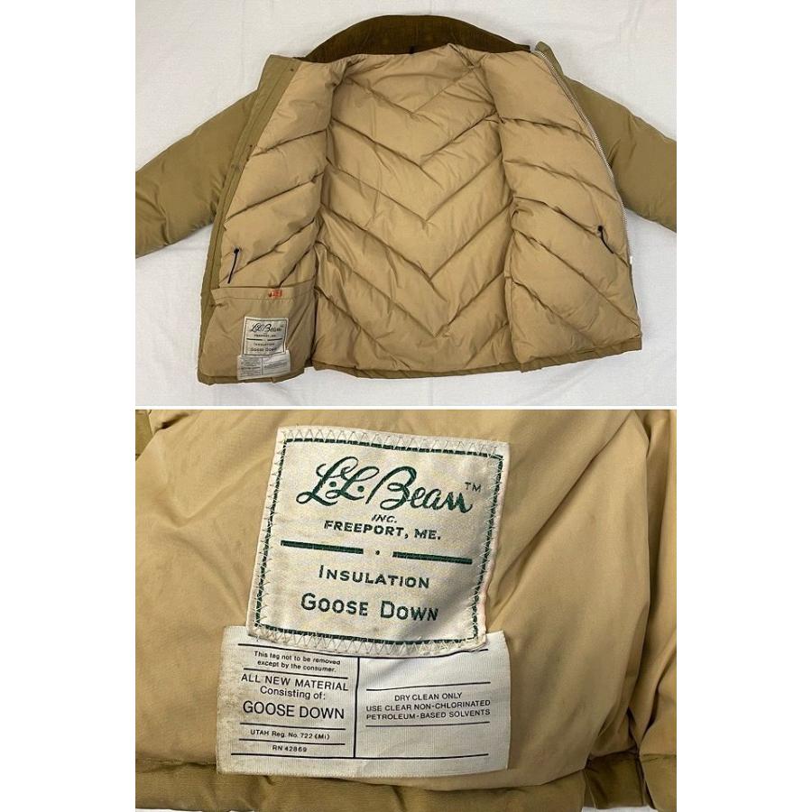 L.L.Bean 60's 70's ビンテージダウン エルエルビーン 筆記体 L.L.Bean 60's 70's ビンテージダウン エルエルビーン 筆記体
