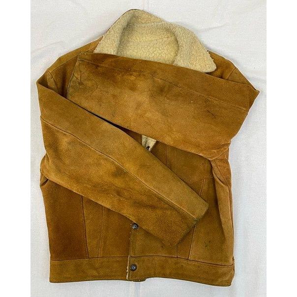 超希少　50s Levis リーバイス　ショートホーン　スエード　ヴィンテージ 50s Levi's Short Horn Suede Lether Jacket 50年代 リーバイス