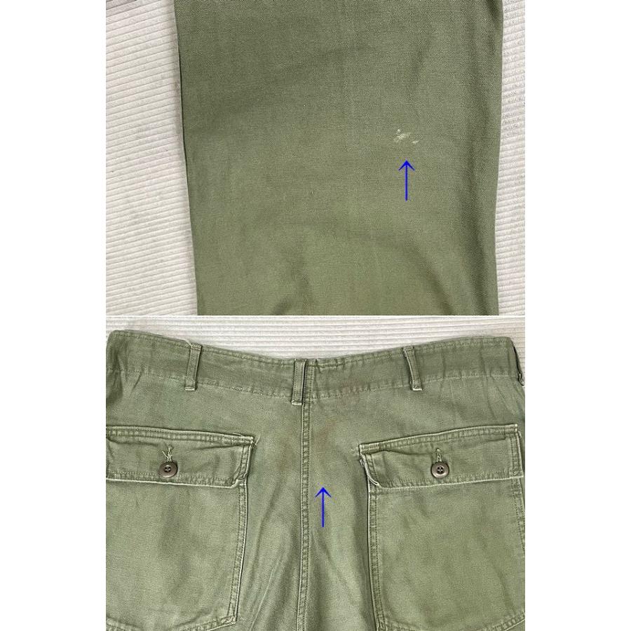 米軍実物 ベイカーパンツ ボタンフライ 44x31 実寸40x28 60s 米軍実物 ベイカーパンツ ボタンフライ 44x31 実寸40x28 60s 60's