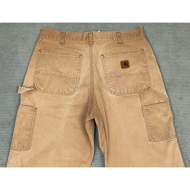00s Carhartt カーハート ダックペインターパンツ ブラウン CHT Carhartt（カーハート） 90's 00's 米国製 ペインターパンツ ブラウン