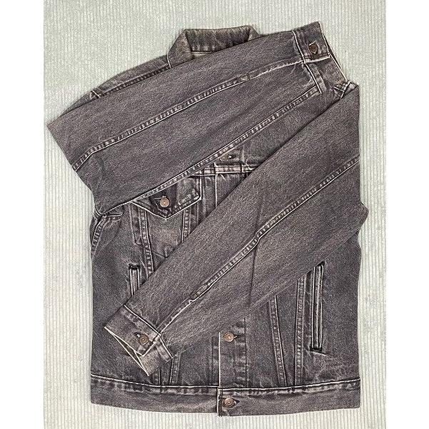 80's 1985 米国製 527工場 リーバイス LEVI'S 70506-0259 ブラック デニム 墨黒 先染め 表記38 着丈59 身幅53 [i-0032] | Levi's | 08