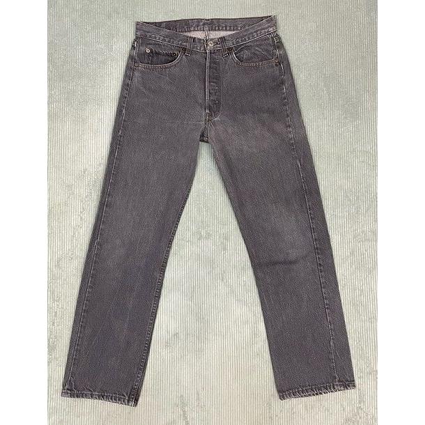 80's Levi's 501-0656 グレーデニム　初期　ビンテージ LEVI'S リーバイス 501- 0656 80年代 USA製 ボタン裏 653刻印 先染め