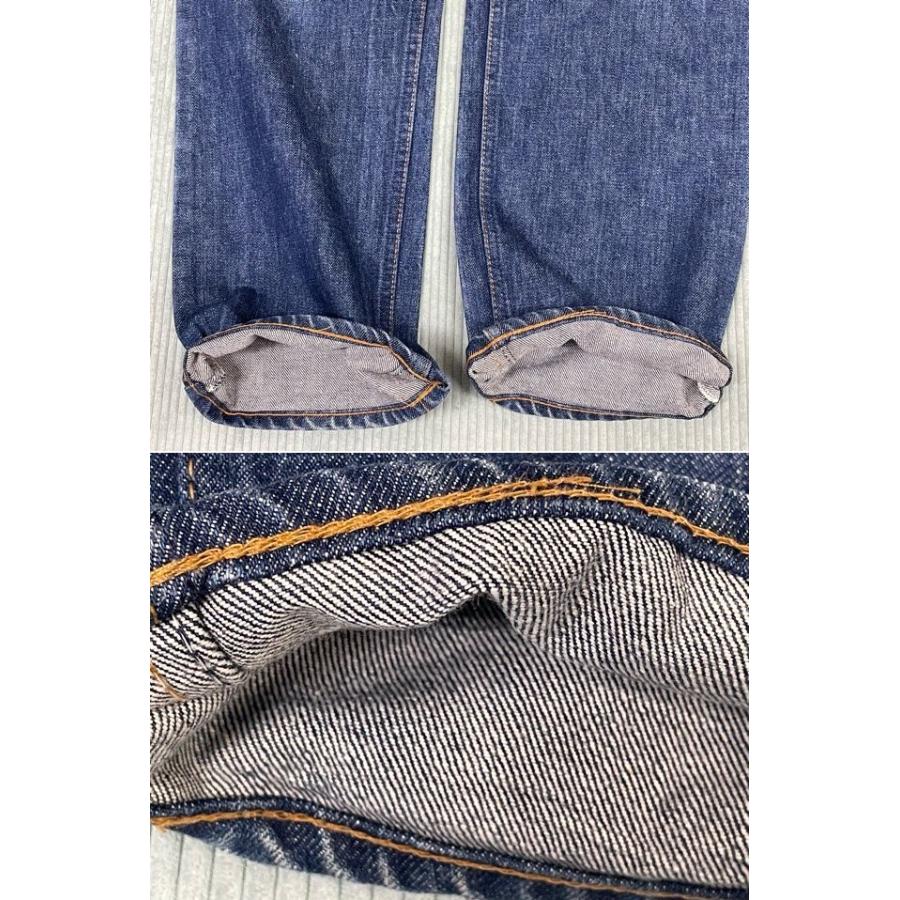 80's 1981 米国製 532工場 リーバイス LEVI'S 519-0217 オレンジタブ インディゴ デニム 裾チェーン 表記W32L32 実寸W80L81 [i-0036] | Levi's | 05