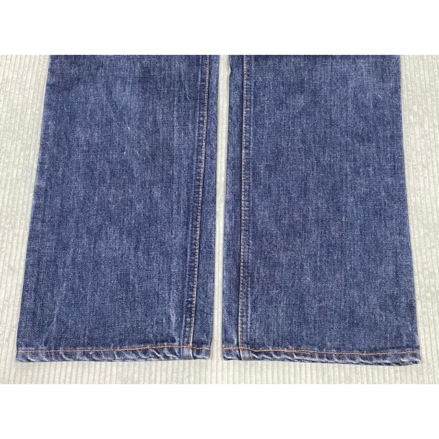80's 1981 米国製 532工場 リーバイス LEVI'S 519-0217 オレンジタブ インディゴ デニム 裾チェーン 表記W32L32 実寸W80L81 [i-0036] | Levi's | 04