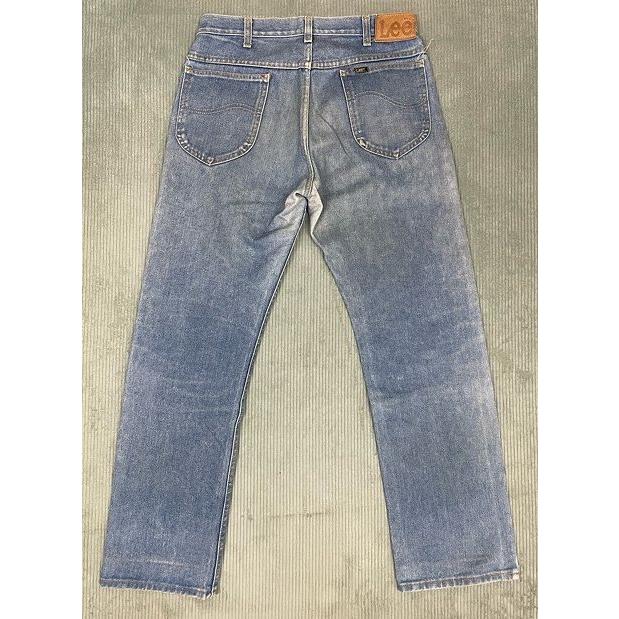 80's 米国製 MADE IN USA リー Lee 200-0149 ストレート ビンテージデニム ひげ TALON42 W32L30 実寸W80 L76 [i-0045] | Lee | 07