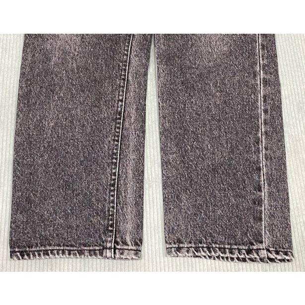 90's 米国製 MADE IN USA リー Lee 209-0109 ビンテージデニム ブラック ストーンウォッシュ W33L30 実寸W80L75 [i-0048] | Lee | 04