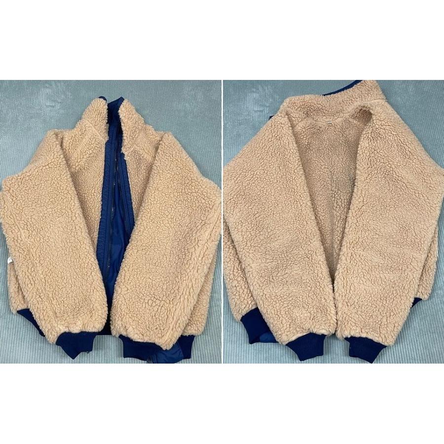 ミントコンデ 80's パタゴニア patagonia ビンテージ デカタグ シェルドパイルジャケット ナイロン フリース ネイビー M [i-0057] | patagonia | 06