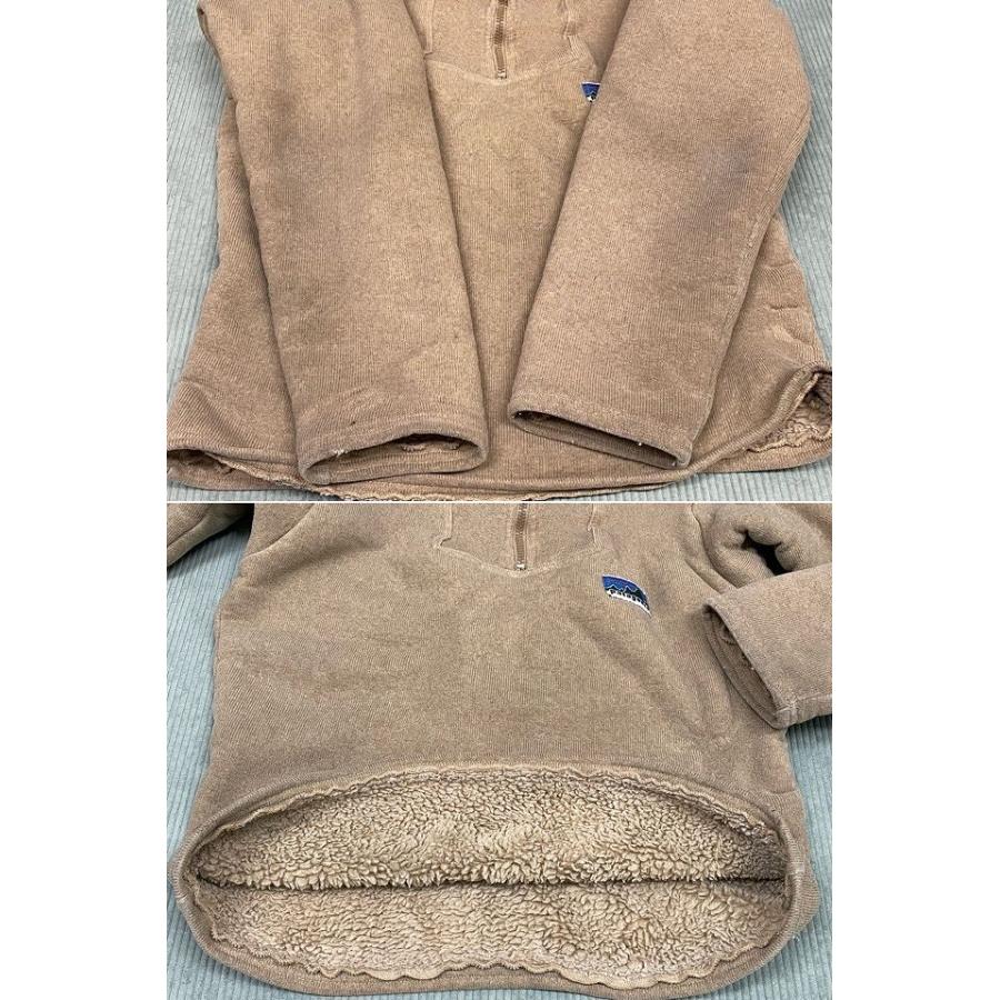 70's パタゴニア patagonia ビンテージ 白タグ パイルジャケット プルオーバー フリース C&Cジップ ベージュ XL [i-0058] | patagonia | 05