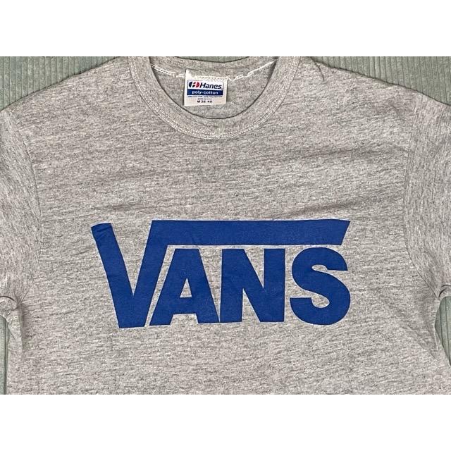 80s 90s ヴィンテージ　tシャツ vans hanes usa製 fj VANS（ヴァンズ） 80's 米国製 Hanes ヘインズ Poly-cotton ビンテージ
