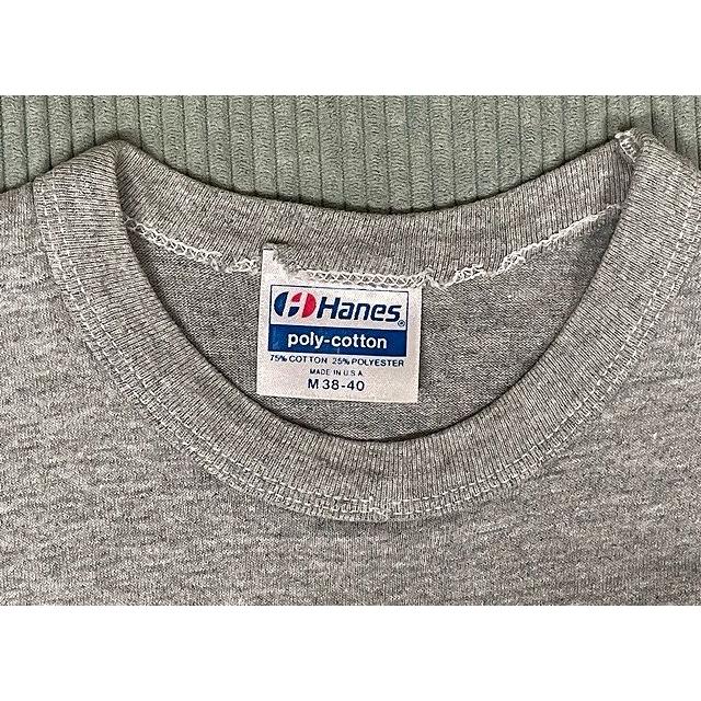 VANS（ヴァンズ） 80's 米国製 Hanes ヘインズ Poly-cotton ビンテージ