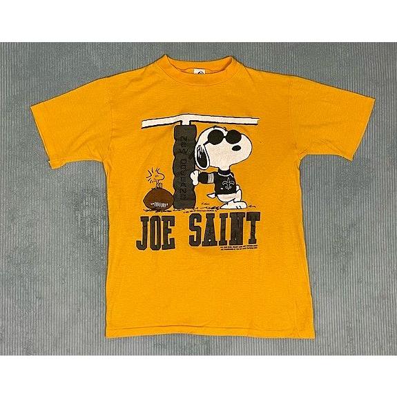 70's 80's 米国製 アルテックス ARTEX ビンテージ Tシャツ ピーナッツ スヌーピー NFL ニューオリンズ セインツ M [i-0071] | VINTAGE | 07