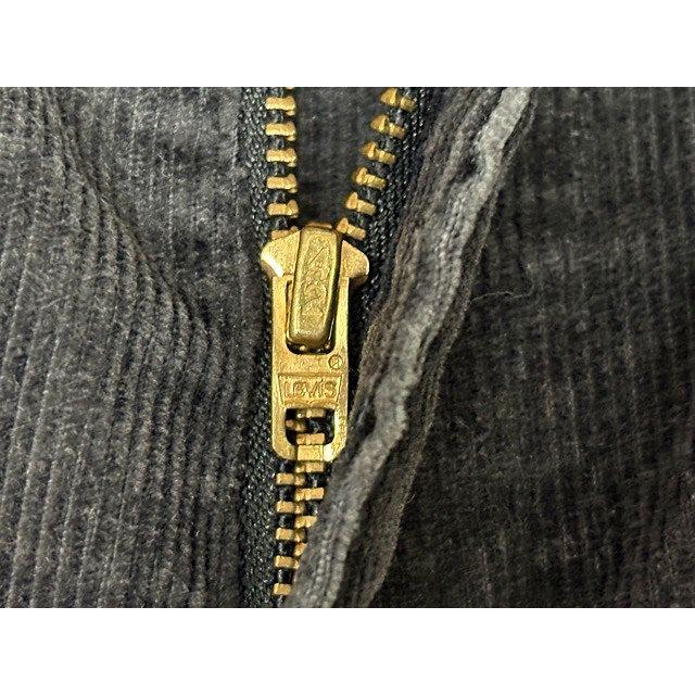 80's 1985 米国製 リーバイス LEVI'S 517-1558 ビンテージ コーデュロイ ブーツカット ブラック 黒 表記W32L32 実寸W80L76 [i-0131] | Levi's | 03