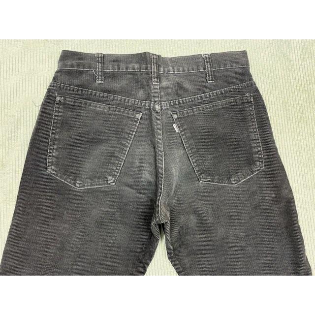 80's 1985 米国製 リーバイス LEVI'S 519-1558 ビンテージ コーデュロイ ストレート ブラック 黒 表記W32L32 実寸W80L75 [i-0132] | Levi's | 09