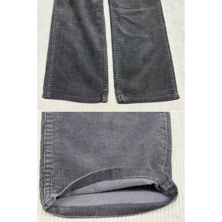 80's 1985 米国製 リーバイス LEVI'S 519-1558 ビンテージ コーデュロイ ストレート ブラック 黒 表記W32L32 実寸W80L75 [i-0132] | Levi's | 05