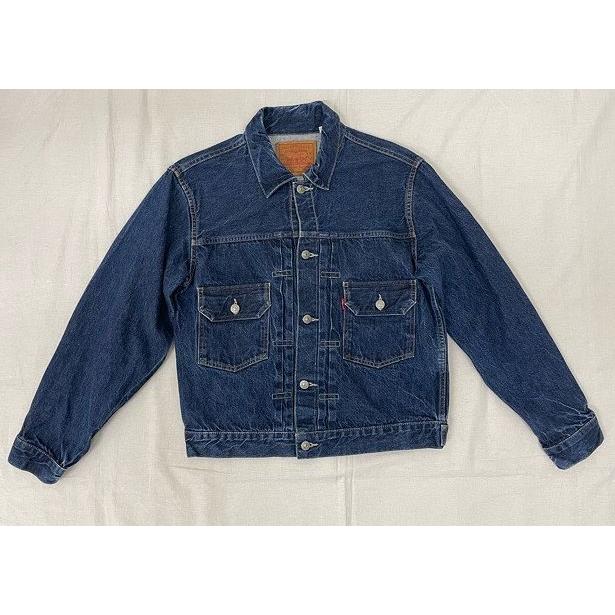 【米国製】LVC 2nd デニムジャケット　70507-0056 38 リーバイス 70507-0056（LVC） 米国製LVC 2nd デニムジャケット 70507