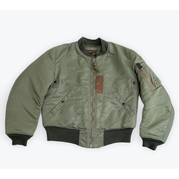 バズリクソンズ　MA-1 ライオンユニフォーム社復刻　サイズMEDIUM バズリクソンズ MA-1 LIONユニフォーム社 サイズ36 - メルカリ