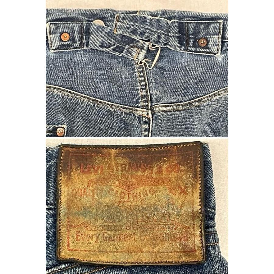 2003年 米国製 リーバイス 03FA LEVI'S LVC EU 01501 1901復刻 シンチバック 加工モデル 表記W36L36 実寸86L75 [k-0209] | Levi's VINTAGE CLOTHING | 06