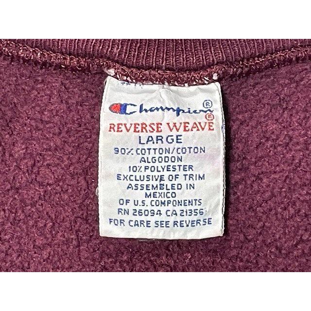 90s メキシコ製 Champion REVERSE WEAVE トレーナー 90年代 メキシコ製 刺繍タグ Champion チャンピオン REVERSE