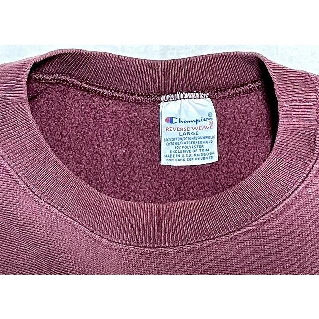 90’s 米国製 チャンピオン リバースウィーブ クルー フォーダム大学 Champion REVERSE WEAVE ボルドー サイズL [kn-0135] | REVERSE WEAVE | 05