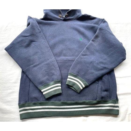 キ*ワ様 ネイビー リブライン チャンピオン リバースウィーブ スウェット キ*ワ様 ネイビー リブライン チャンピオン リバースウィーブ