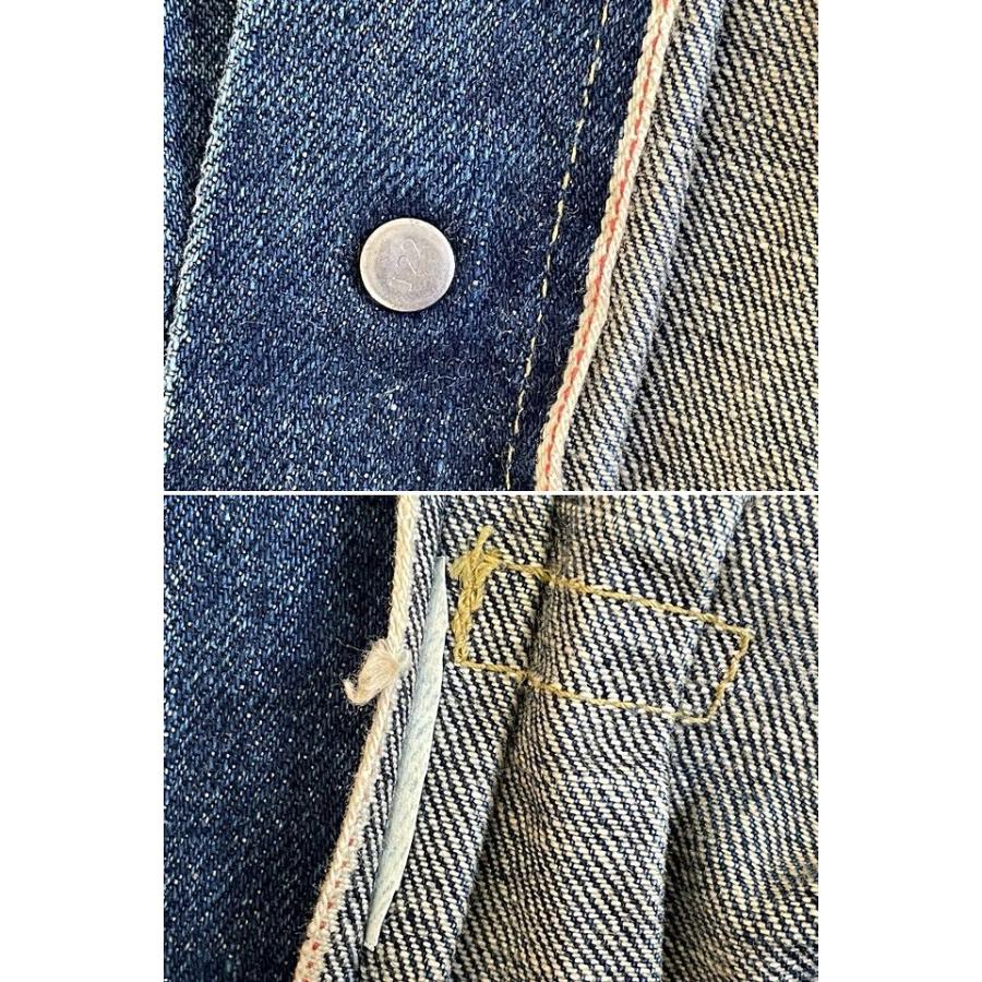 90's 日本製 リーバイス LEVI'S デニムジャケット 4つボタン 71506 -XX 506 大戦モデル 1st ファースト 復刻 38  [kn-0221]