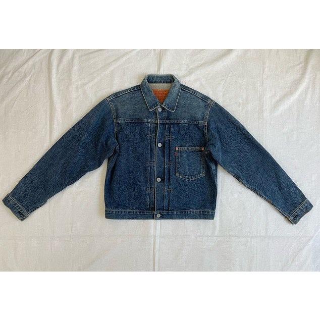 90's 日本製 リーバイス LEVI'S デニムジャケット 4つボタン 71506 -XX 506 大戦モデル 1st ファースト 復刻 38  [kn-0221]