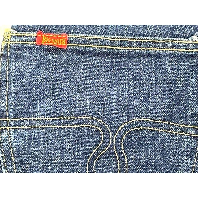 珍品　60s デニム　big smith 襤褸　黄色の片耳　着画あり fit=scale-down,w=1200