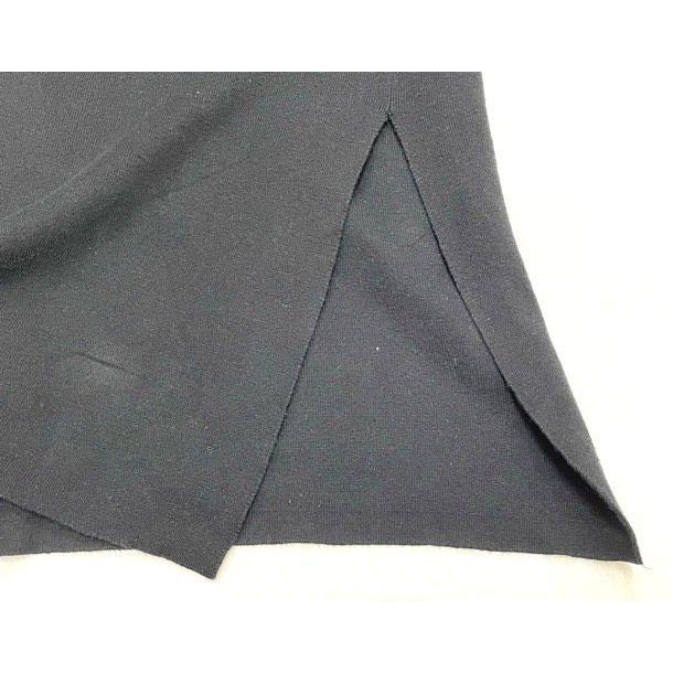 JEANASIS ジーナシス スウェット ワンピース モックネック スリット ブラック フリーサイズ [l-0161] | JEANASIS | 08