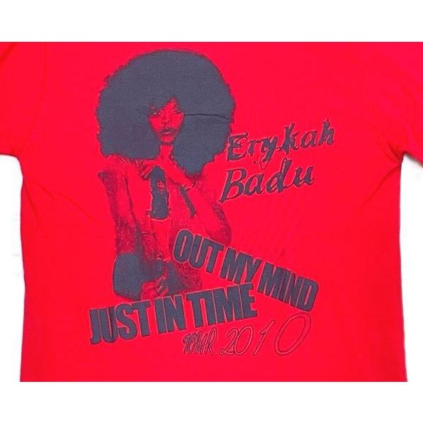 エリカ・バドゥ ERYKAH BADU 2010 ツアーTシャツ 北米ツアー OUT MY