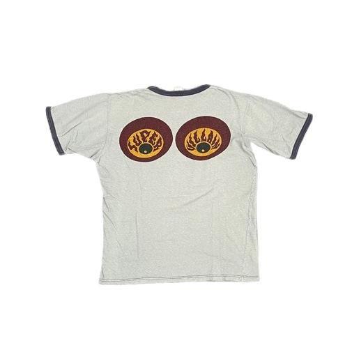 フリーホイーラーズ　両面プリントTシャツ　Size 38　未使用 フリーホイーラーズ（FREEWHEELERS） リングTシャツ 染み込み 両面