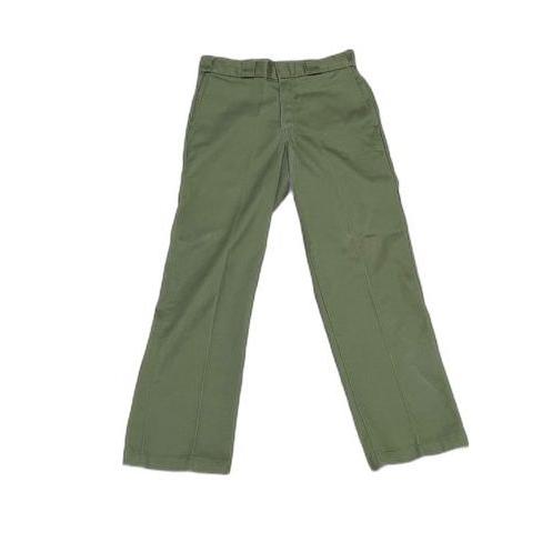 圧着タグ ディッキーズ Dickies ワークパンツ チノパン 874 オリーブグリーン 表記？ 実寸73 [l-0225]｜highground