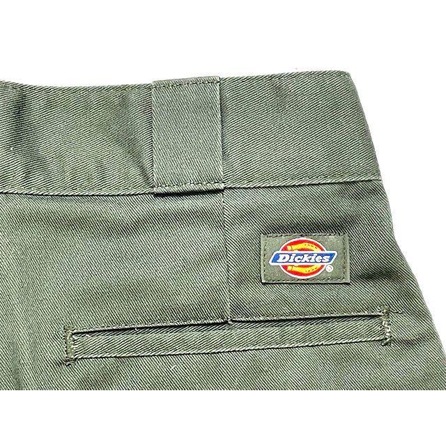 圧着タグ ディッキーズ Dickies ワークパンツ チノパン 874 オリーブグリーン 表記？ 実寸73 [l-0225]｜highground｜09