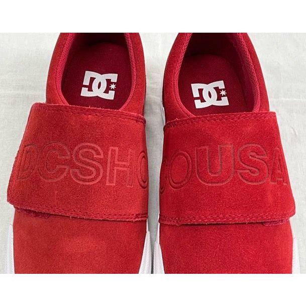 未使用 DC SHOSE DCシューズ SWRAP スエード マジックテープ着脱 スケート スケボー レッド サイズ26.5 [l-0267] | DC SHOES | 02