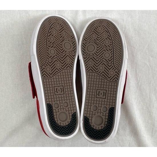 未使用 DC SHOSE DCシューズ SWRAP スエード マジックテープ着脱 スケート スケボー レッド サイズ27.5 [l-0269] | DC SHOES | 06