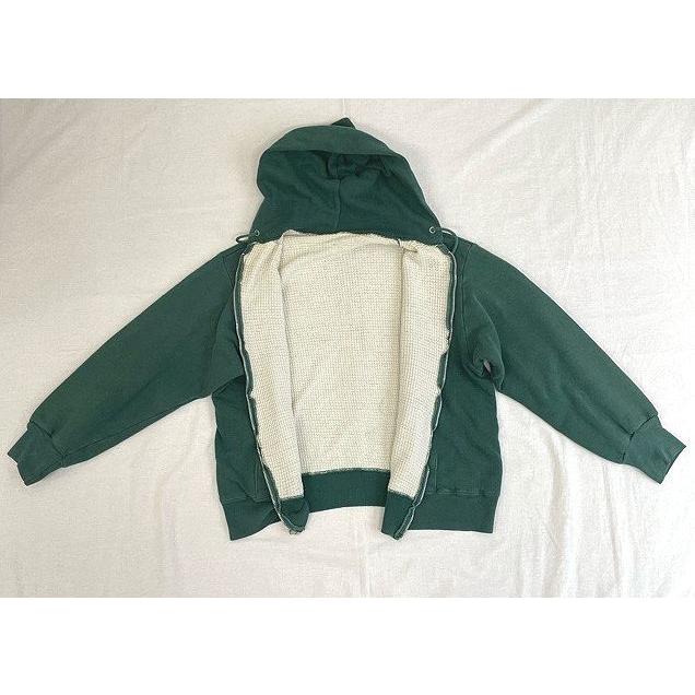 VINTAGE 80's ビンテージスウェット フルZIP パーカー フーディ 裏地