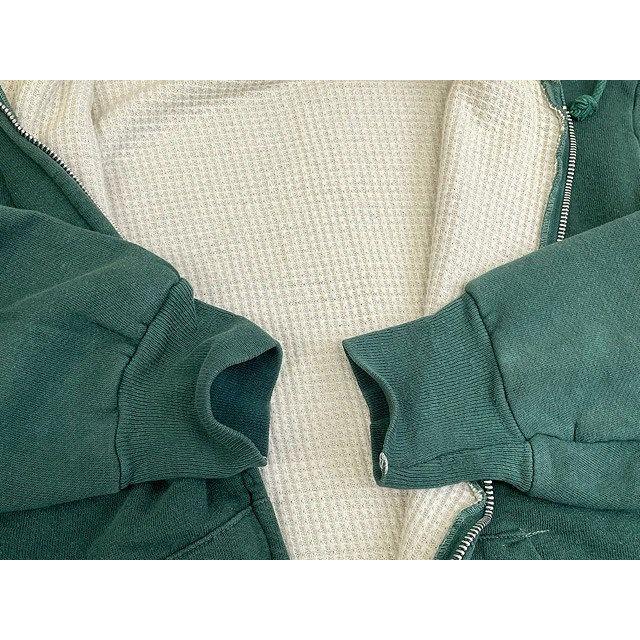 VINTAGE 80's ビンテージスウェット フルZIP パーカー フーディ 裏地
