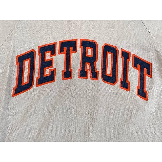 MAJESTIC MLB 米国製 MADE IN USA 80's Sand・Knit デトロイト